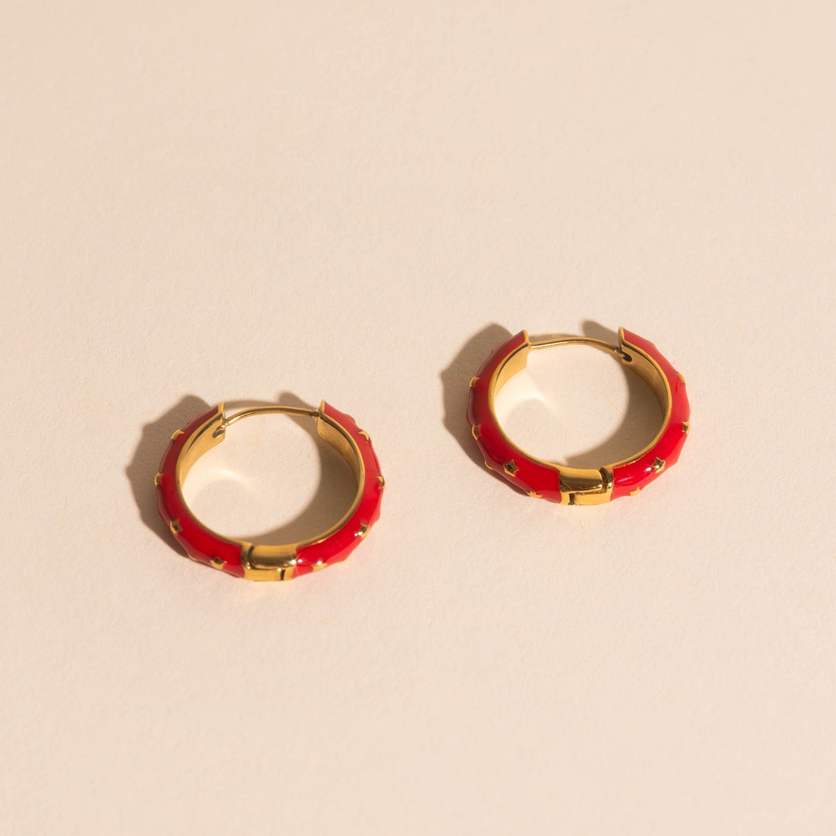 Rodeo Star Huggie Hoop Earrings