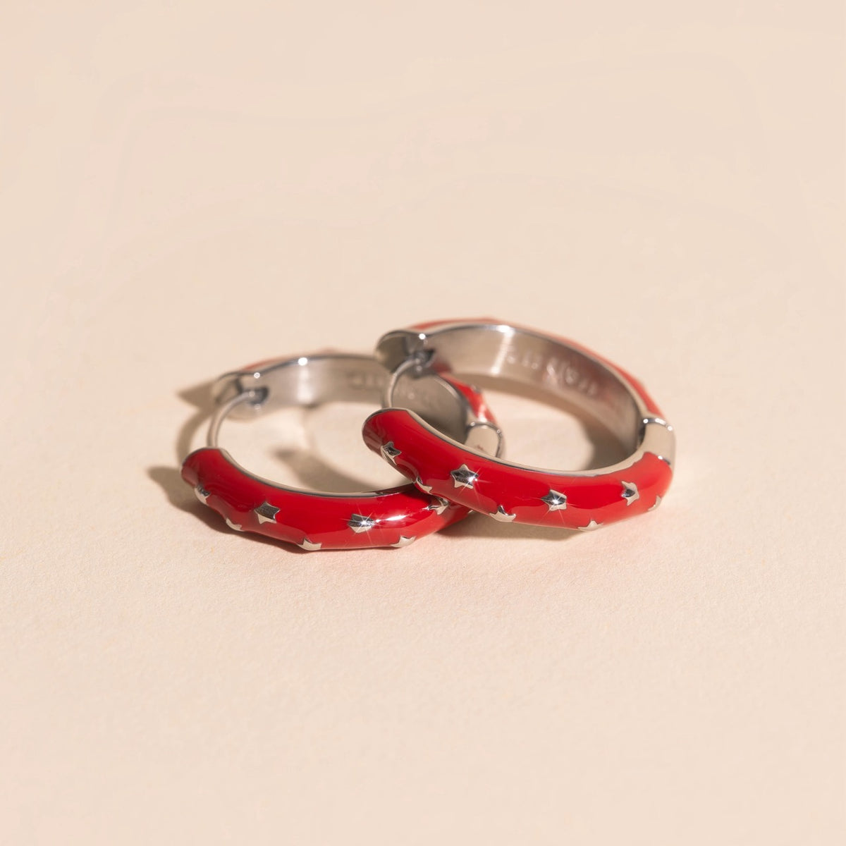 Rodeo Star Huggie Hoop Earrings