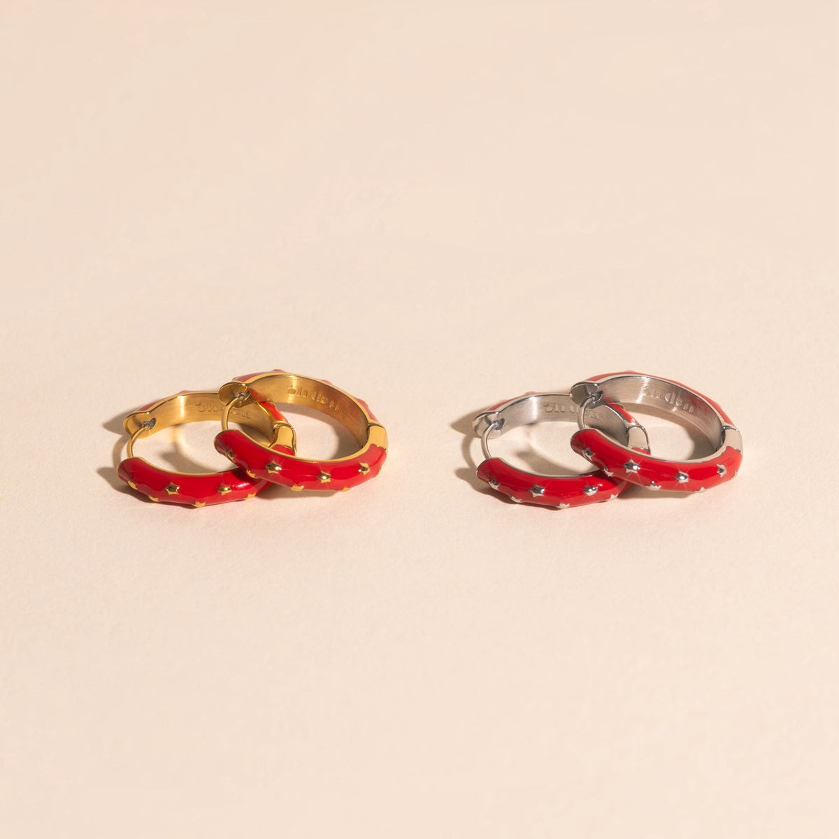 Rodeo Star Huggie Hoop Earrings