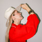 Lasso Rope Huggie Hoop Charms