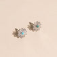 Turquoise Flower Mini Stud Earrings