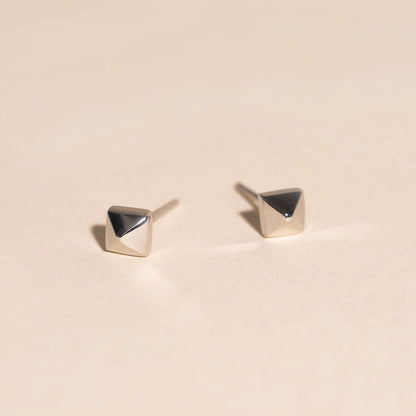Pyramid Stud Mini Stud Earrings