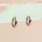 Hammered Tiny Huggie Hoop Earrings