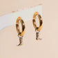Boot Huggie Hoop Charms