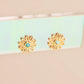 Turquoise Flower Mini Stud Earrings