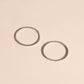 Lasso Rope Huggie Hoop Charms