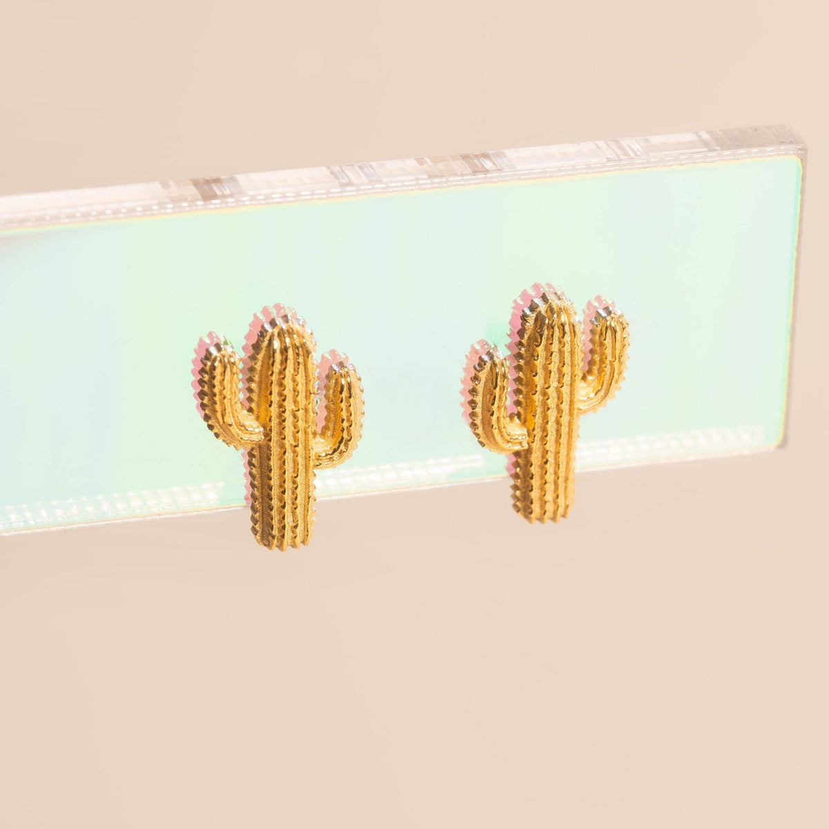 Saguaro Cactus Stud Earrings