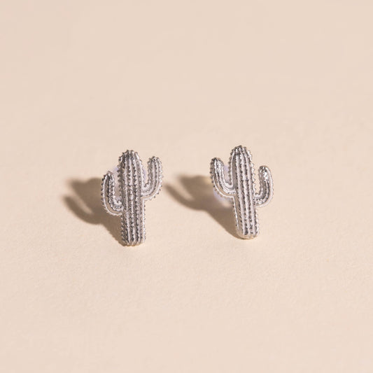 Saguaro Cactus Stud Earrings