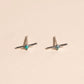 Turquoise Bar Stud Earring