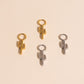 Saguaro Cactus Huggie Hoop Charms