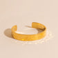11mm Hammered Cuff Bracelet