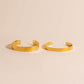8mm Hammered Cuff Bracelet