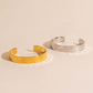 11mm Hammered Cuff Bracelet