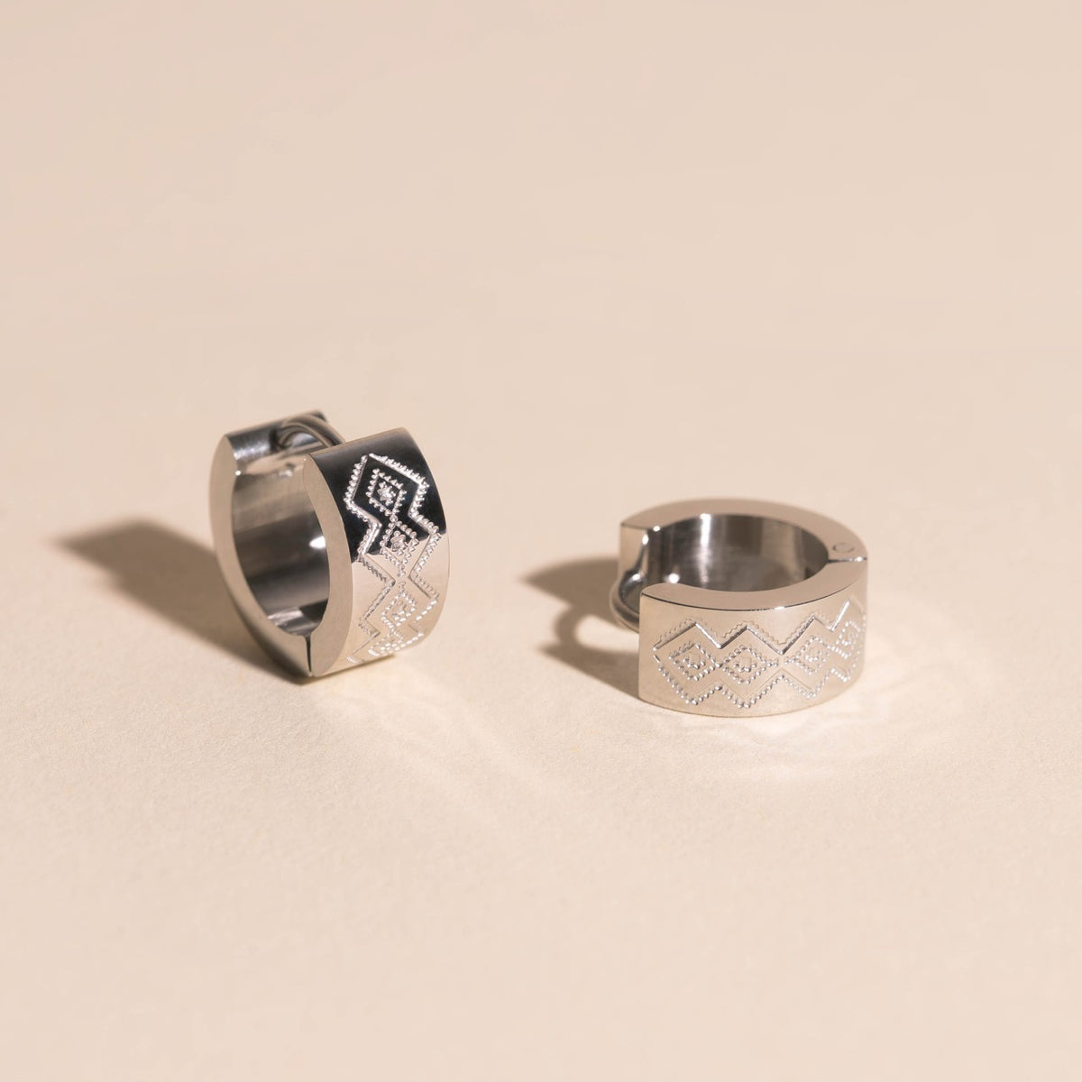 Sedona Super Chunky Huggie Hoop Earrings