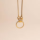 Rope Circle Necklace Extender Charm