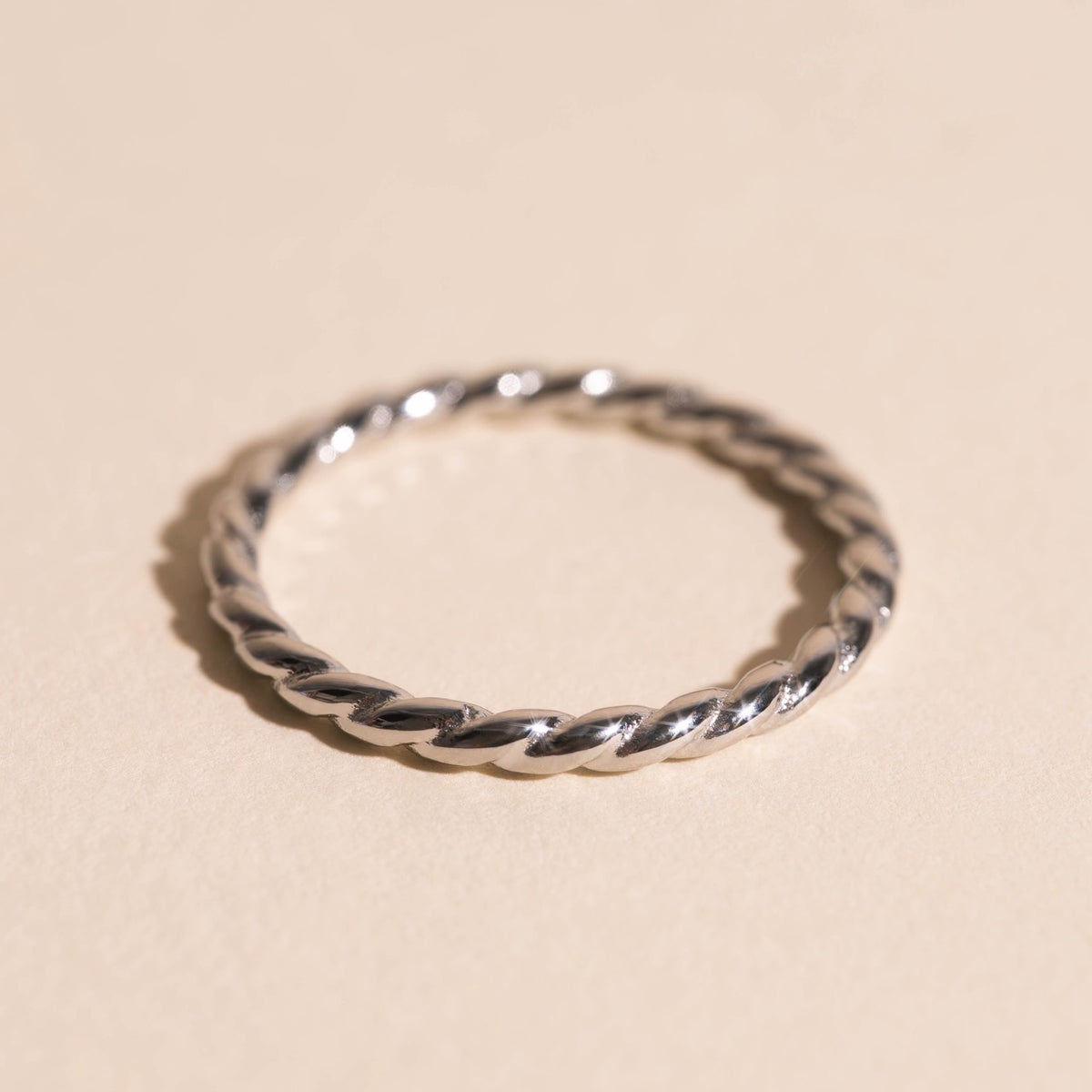 Rope Circle Necklace Extender Charm