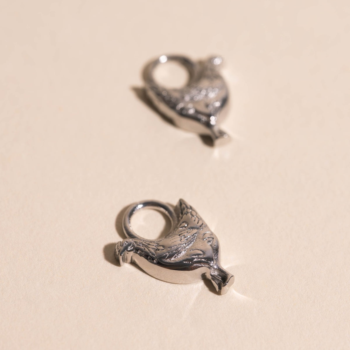 Chicken Huggie Hoop Charms