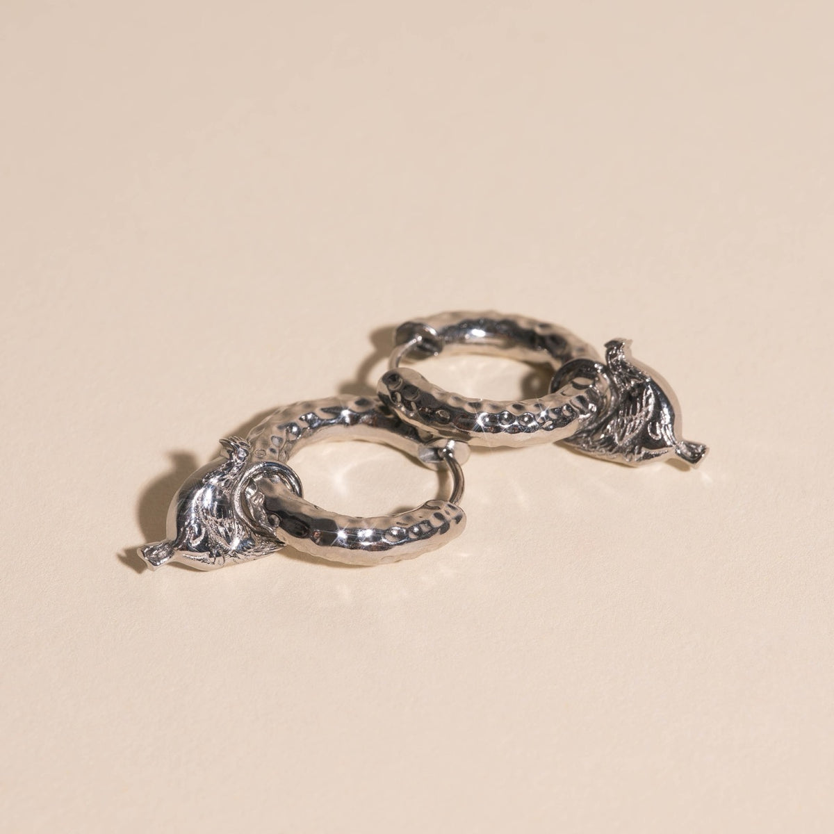 Chicken Huggie Hoop Charms