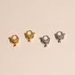 Chicken Huggie Hoop Charms
