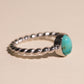 Turquoise Rope Ring