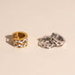 Cow Chunky Huggie Hoop Earrings