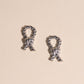 Rope Knot Huggie Hoop Charms