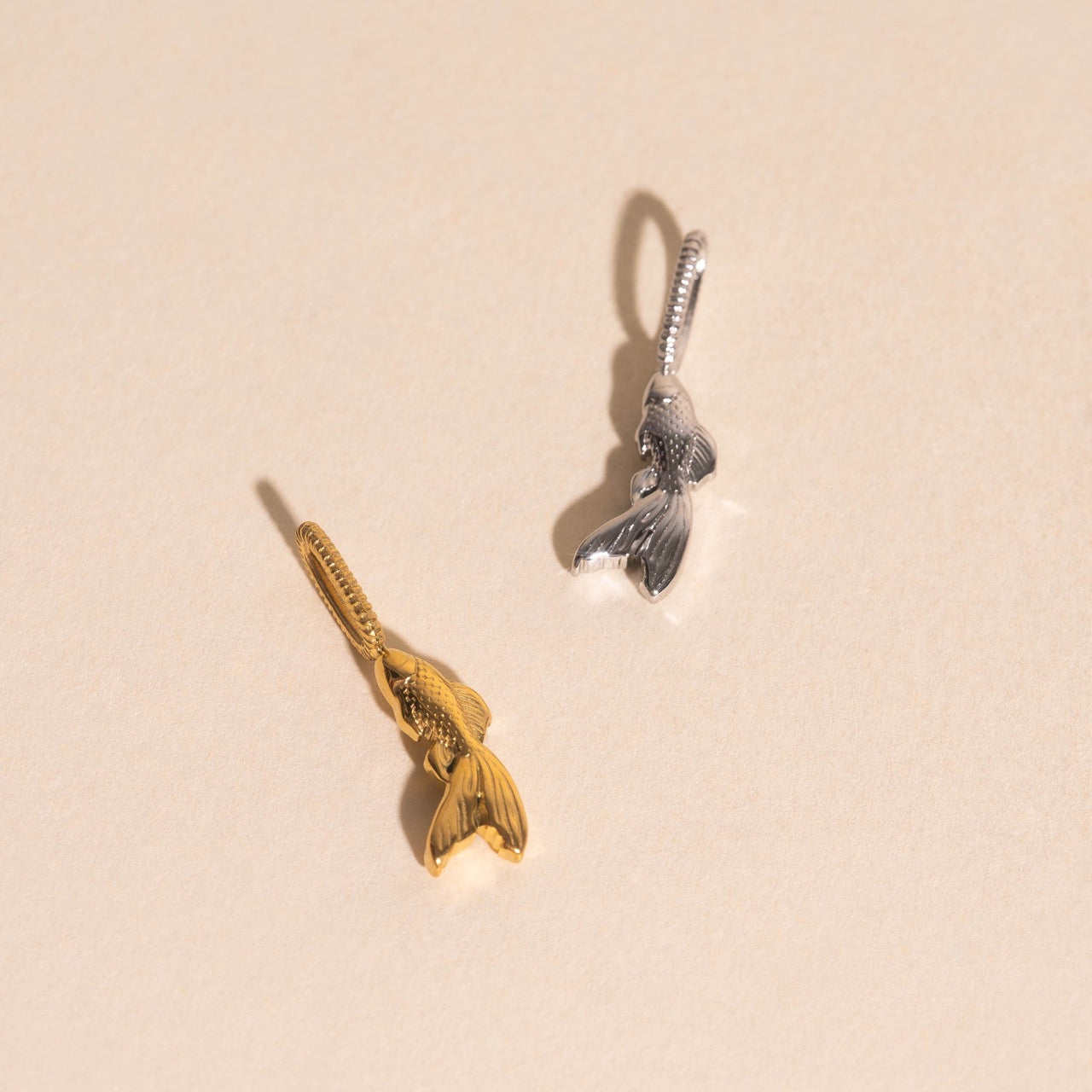 Betta Fish Necklace Charm