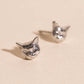 Kitty Cat Stud Earrings