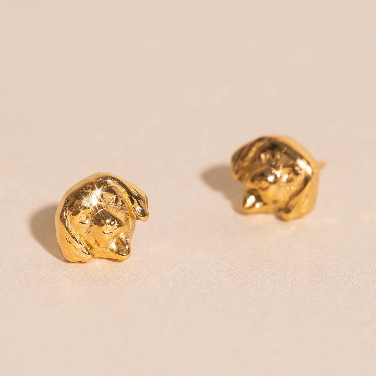 Golden Retriever Stud Earrings – Oh Clementine