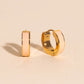 Color Chunky Huggie Hoop Earrings
