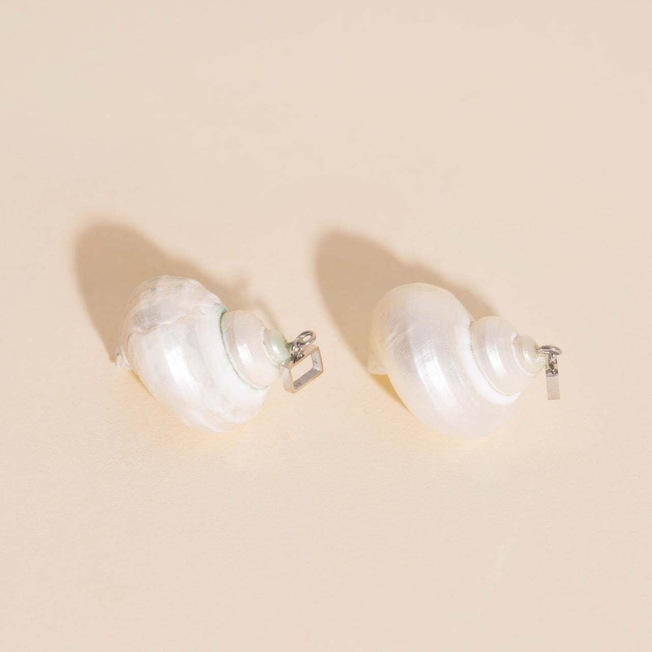 Jumbo Shell Super Chunky Huggie Hoop Charms