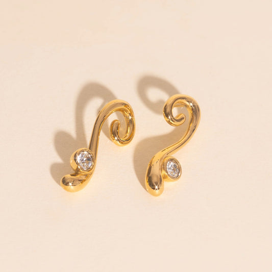 Tide Twinkle Stud Earrings