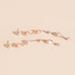 Pearl Dangle Chain Stud Earrings
