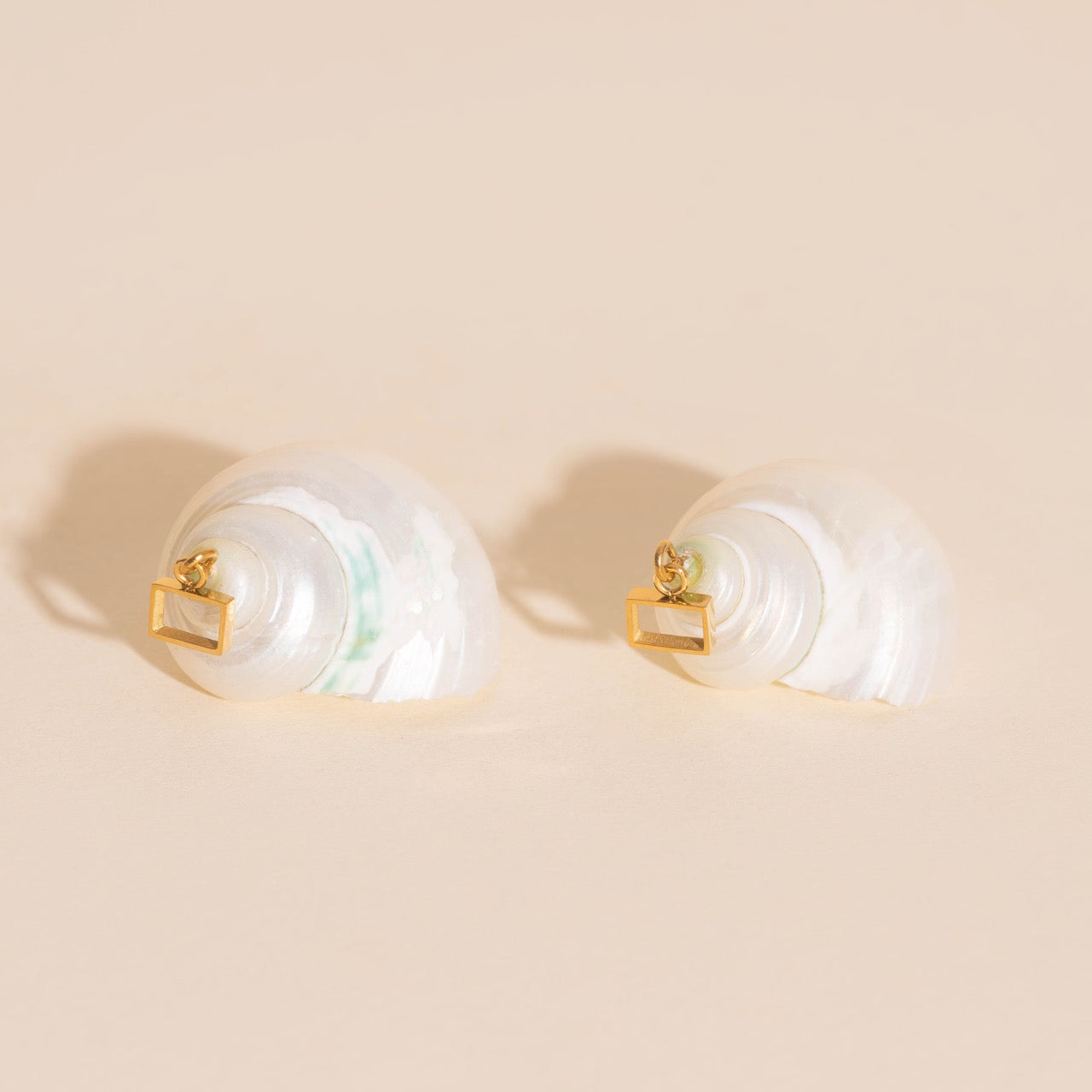 Jumbo Shell Super Chunky Huggie Hoop Charms