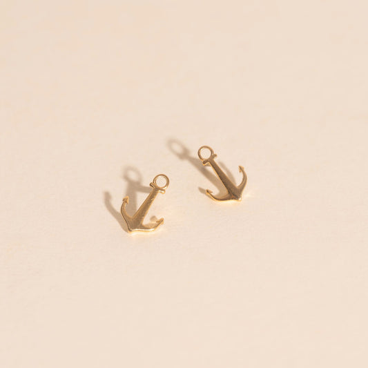 Anchor Stud Earrings