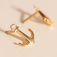 Anchor Stud Earrings