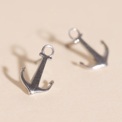 Anchor Stud Earrings