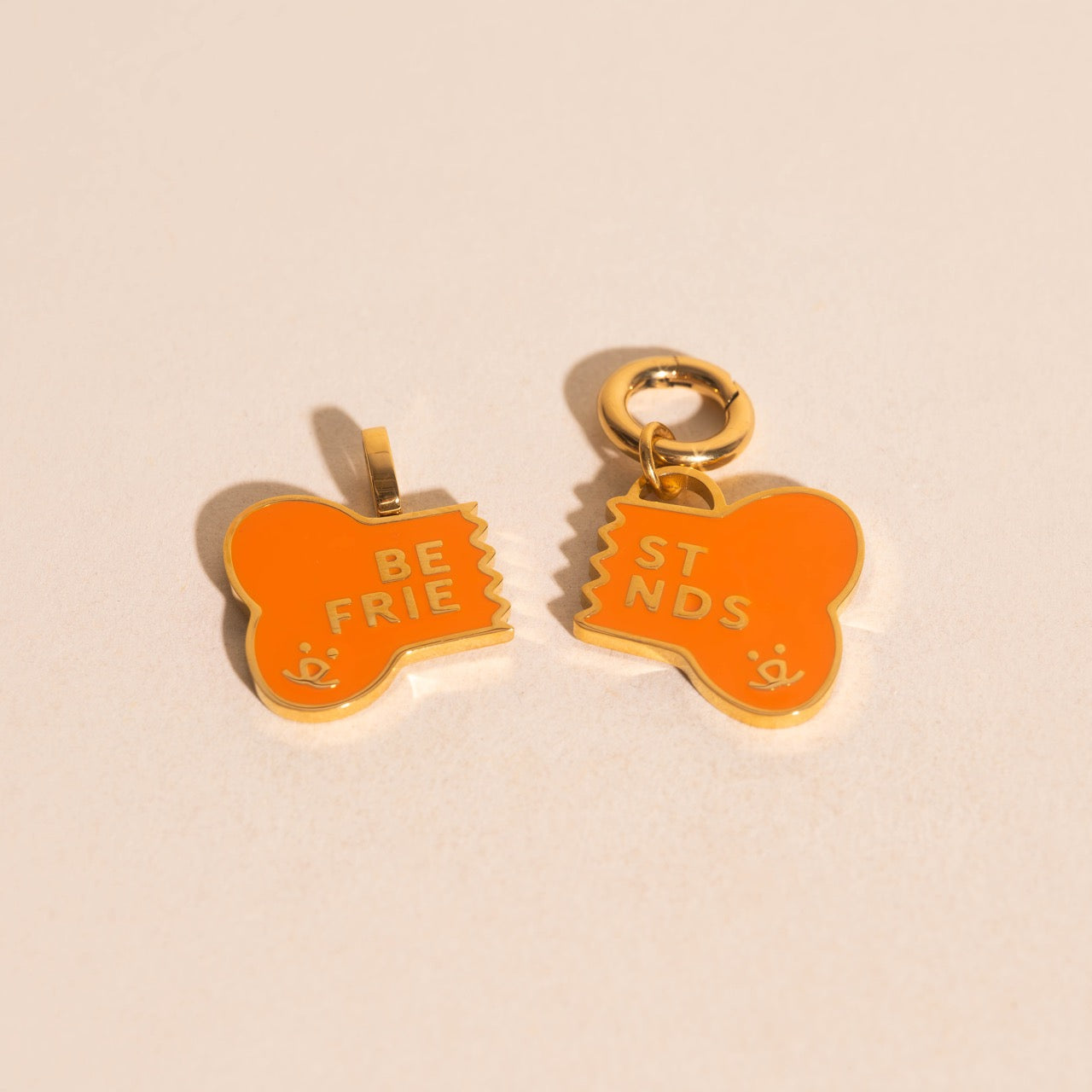 BF Dog Collar Necklace Charm