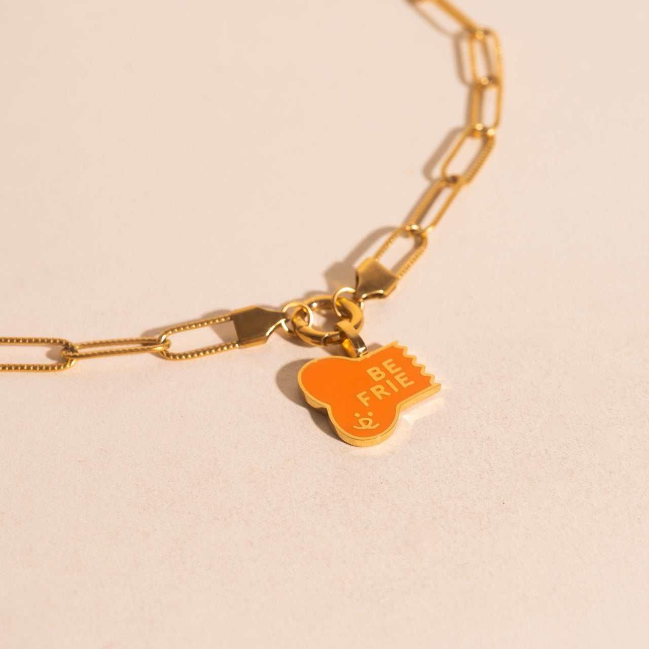 BF Dog Collar Necklace Charm