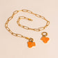 BF Dog Collar Necklace Charm