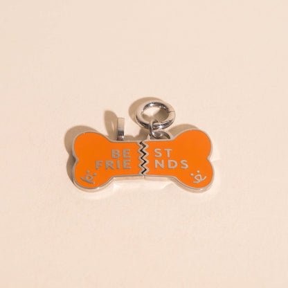 BF Dog Collar Necklace Charm