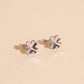 Four Leaf Clover Stud Earrings