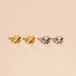 Four Leaf Clover Stud Earrings