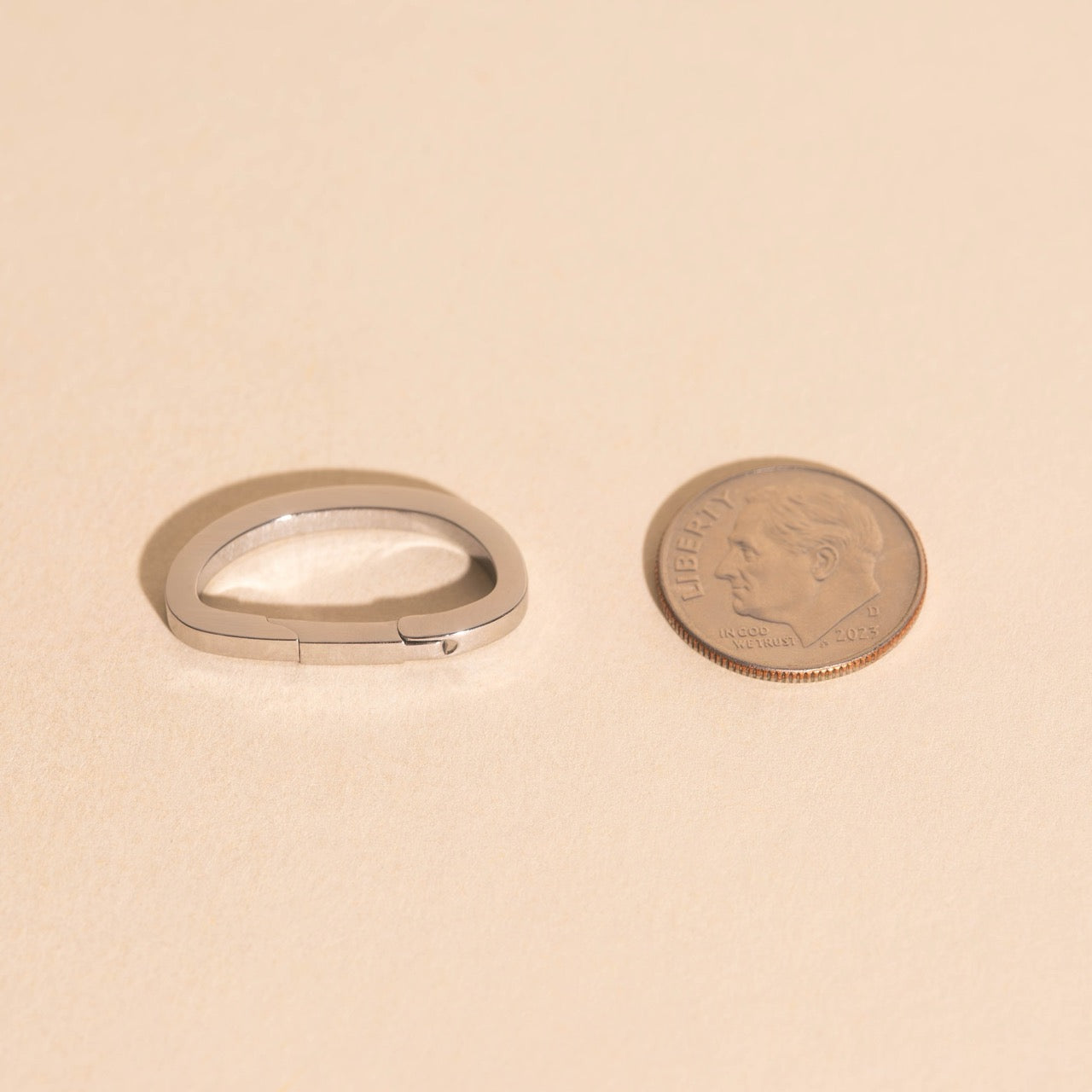 Arched Necklace Charm Clasp (19mm)