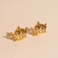 Crown Stud Earrings