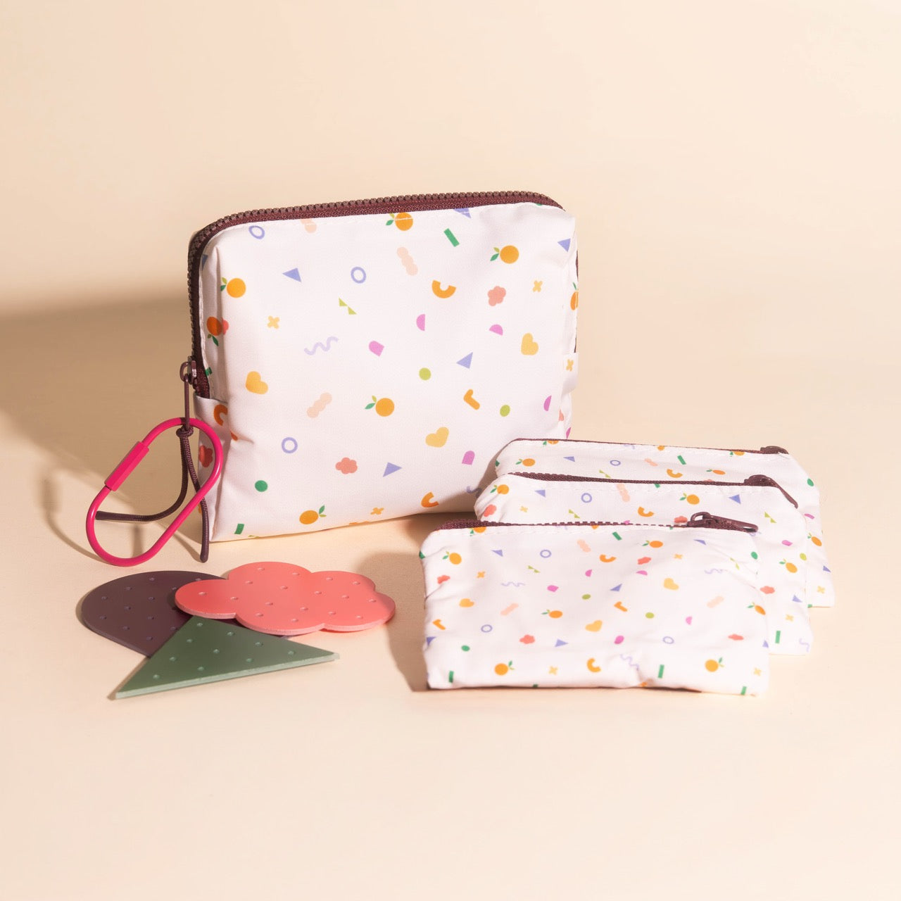 Clementine Carryall Travel Pouches (4 piece set)