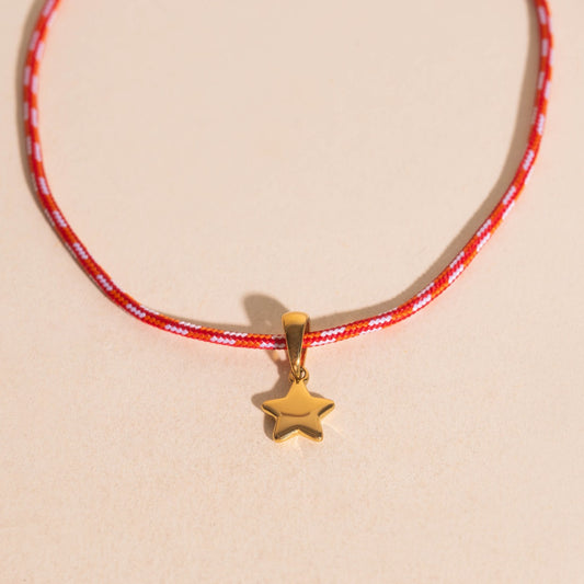 Red Cord Necklace