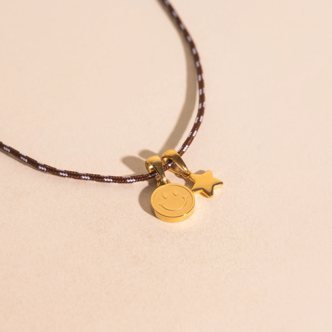 Brown Cord Necklace