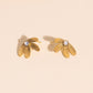 Mini Half Bloomed Stud Earrings