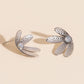 Mini Half Bloomed Stud Earrings